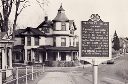 Kern's Mill historical marker