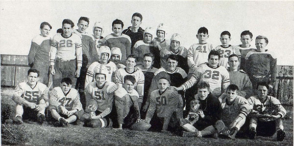 Slatington High School football team 1943