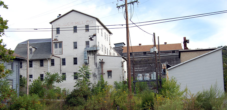 The former Mauser Mill in Treichlers, PA