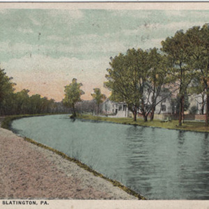 Lehigh Canal, Slatington, PA.