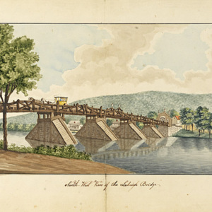 North-west View of Lehigh Bridge